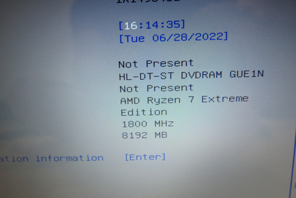 NEC LAVIE 2021年7月 N156C/AAW AMD Ryzen 7 Extreme メモリ8GB 本体のみ ジャンク品 (2)_画像2