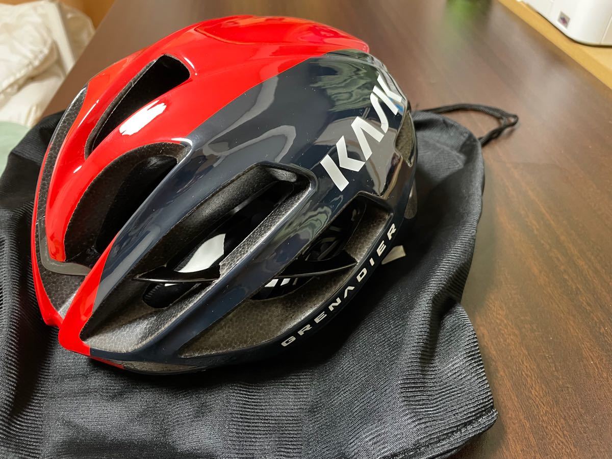 4年保証』 【 ロードバイクヘルメット INEOS valegro 選手専用品】KASK