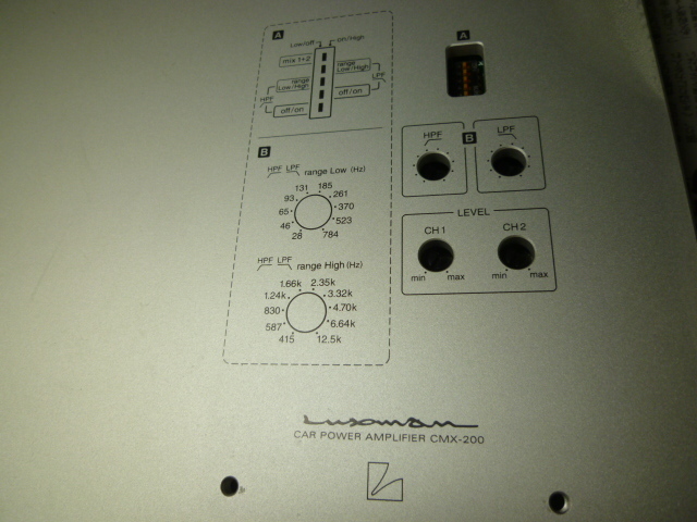 MADE IN JAPAN adult . sound color!! manual attaching in-vehicle operation verification settled 1 week guarantee have LUXMAN Luxman D Class high-end digital power amplifier 2ch CMX-200