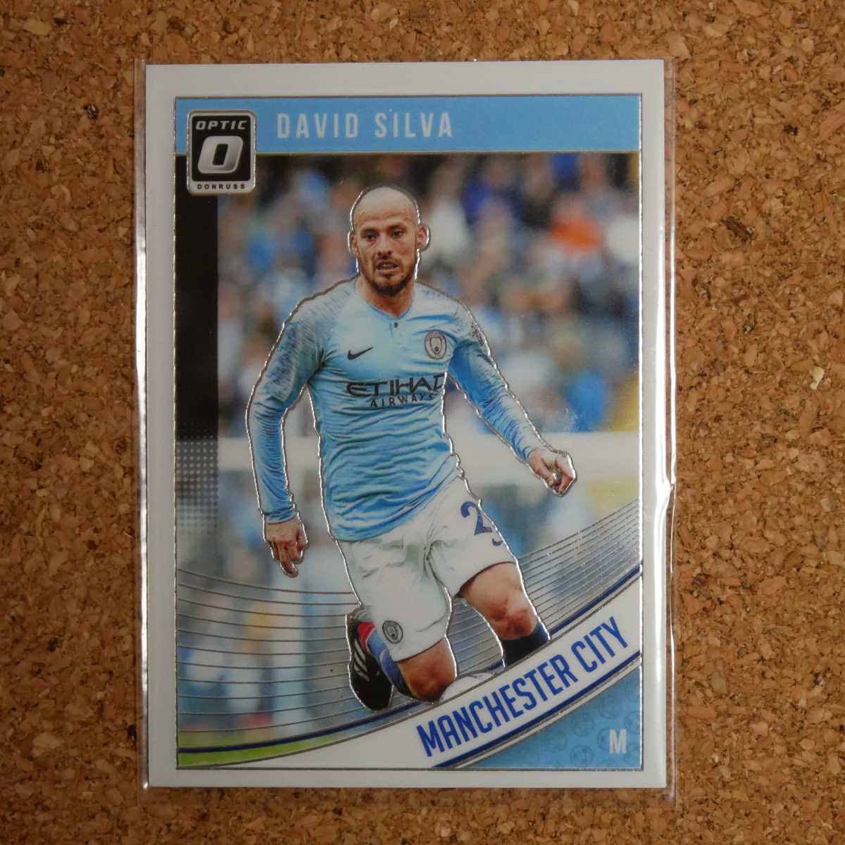 panini donruss soccer optic David Silva パニーニドンラスサッカーオプティック ダビドシルバ マンチェスターシティ レアルソシエダ_画像1