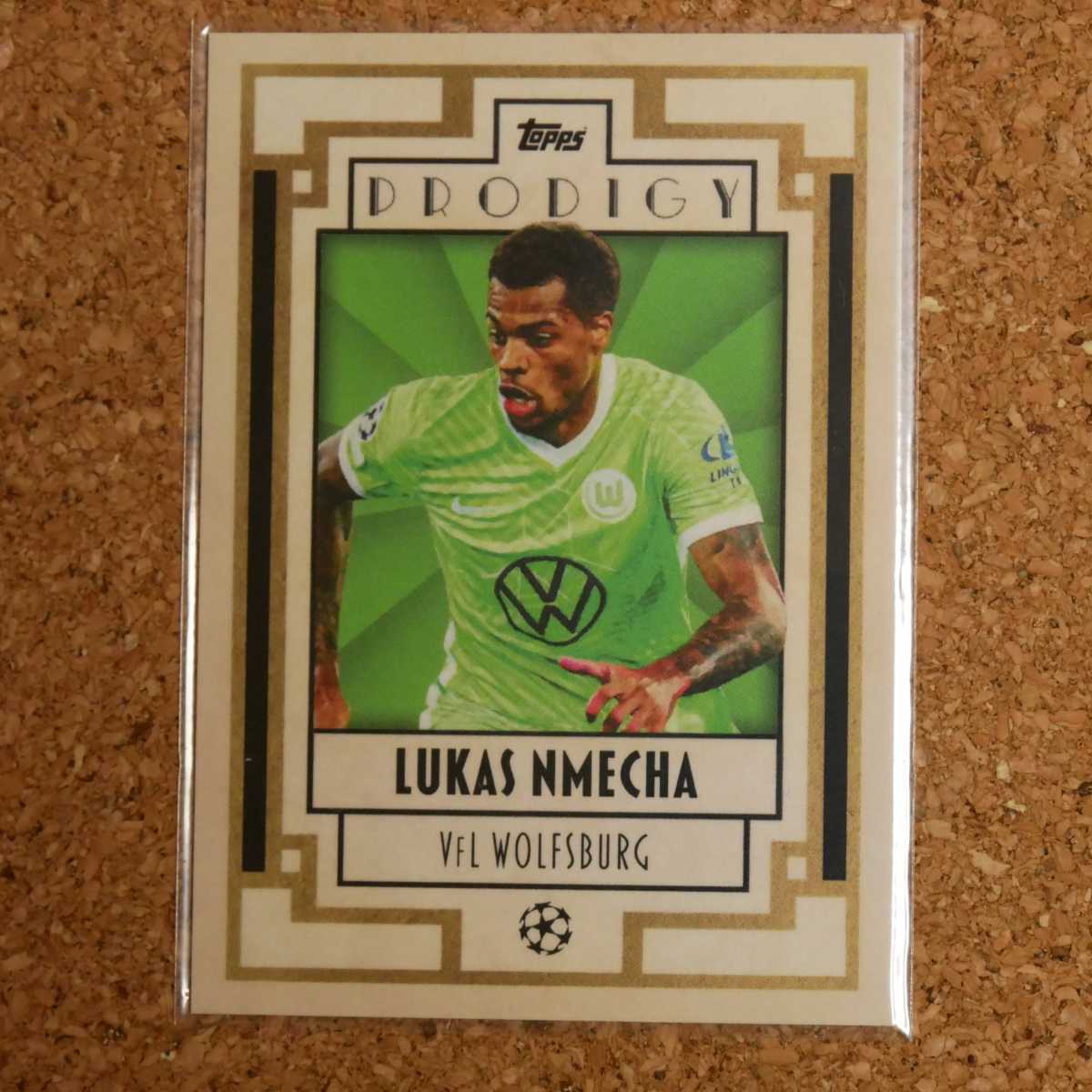 topps deco collection Lukas Nmecha トップスデココレクション ルーカスヌメチャ ヴォルフスブルク ドイツ_画像1