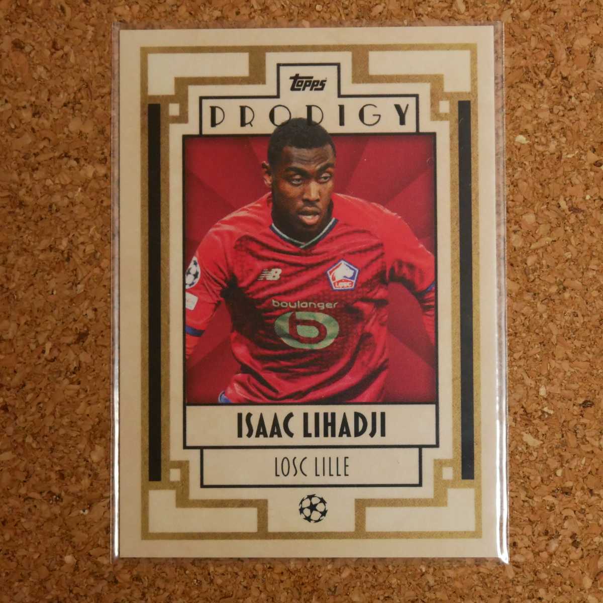 topps deco collection Isaac Lihadji トップスデココレクション イザークリハドジ リール フランス_画像1