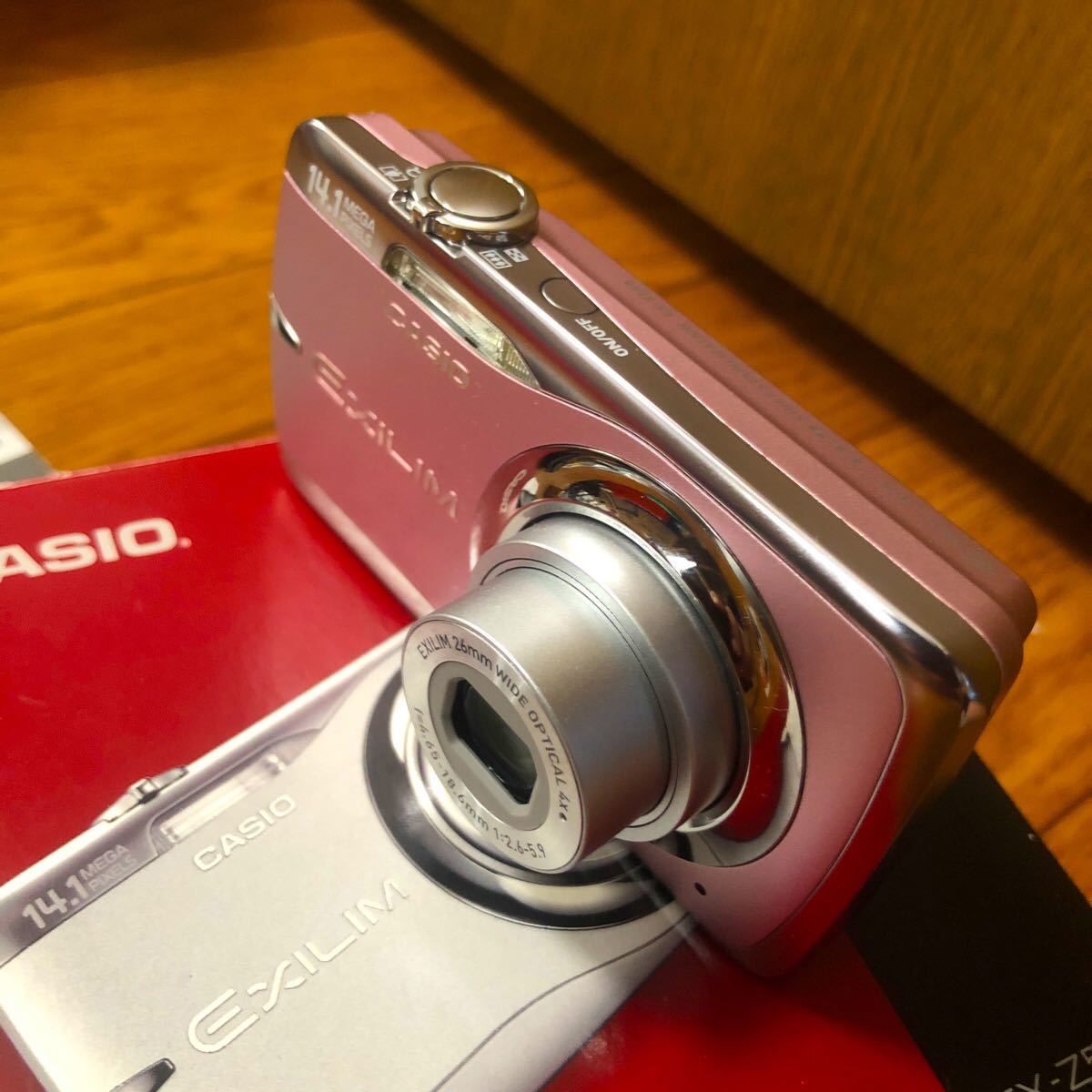 CASIO デジタルカメラ EXILIM EX-Z550 ピンク EX-Z550PK 簡易動作確認済