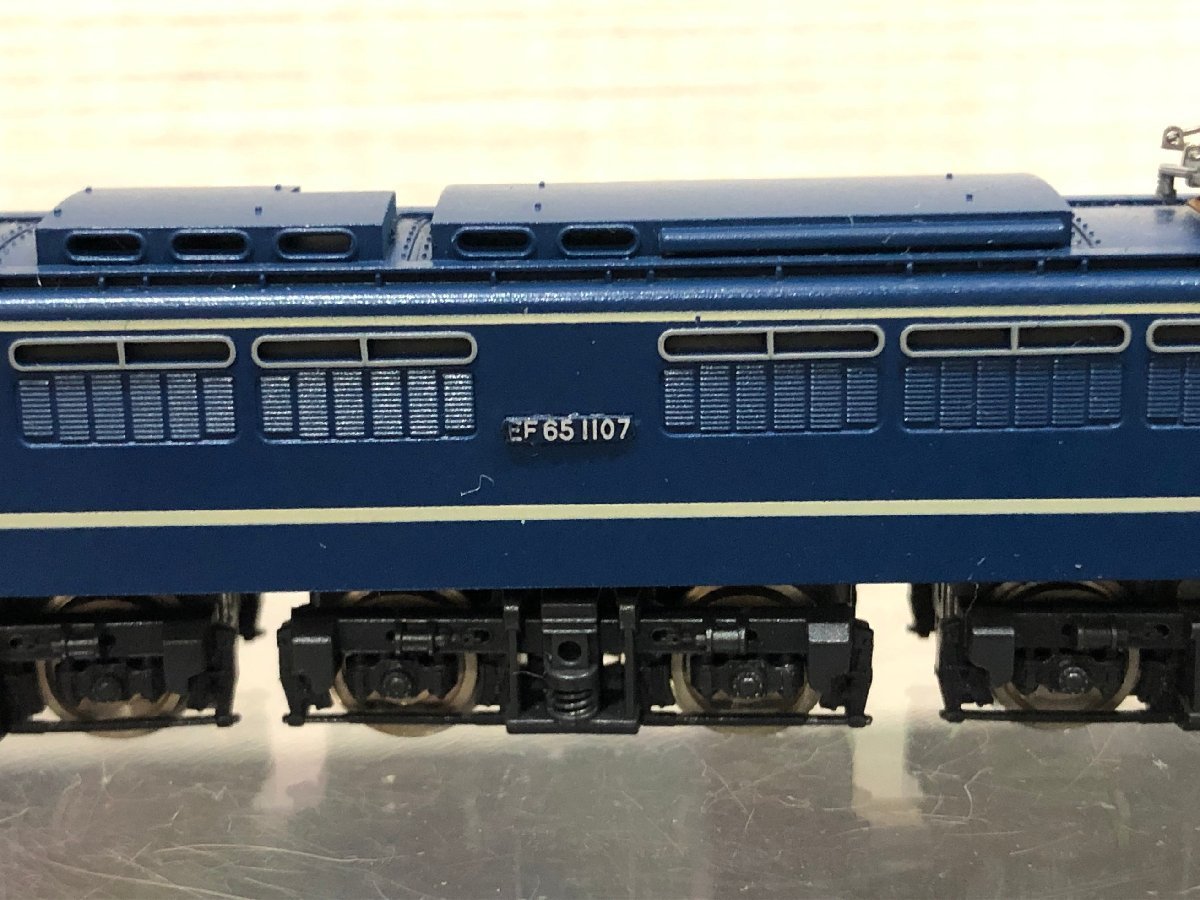 ■【YS-1】 鉄道模型 Nゲージ ■ 動力車 EF65 1000 点灯動作確認済 日本製 ■ KATO 関水金属 【同梱可能商品】K■_画像5