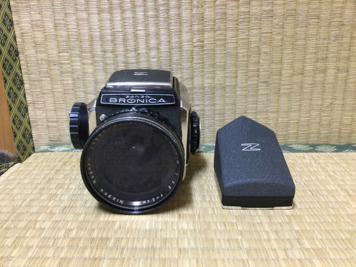 ☆ ZENZA BRONICA ゼンザブロニカ ボディ NIKKOR-H 1:3.5 5cm 中判