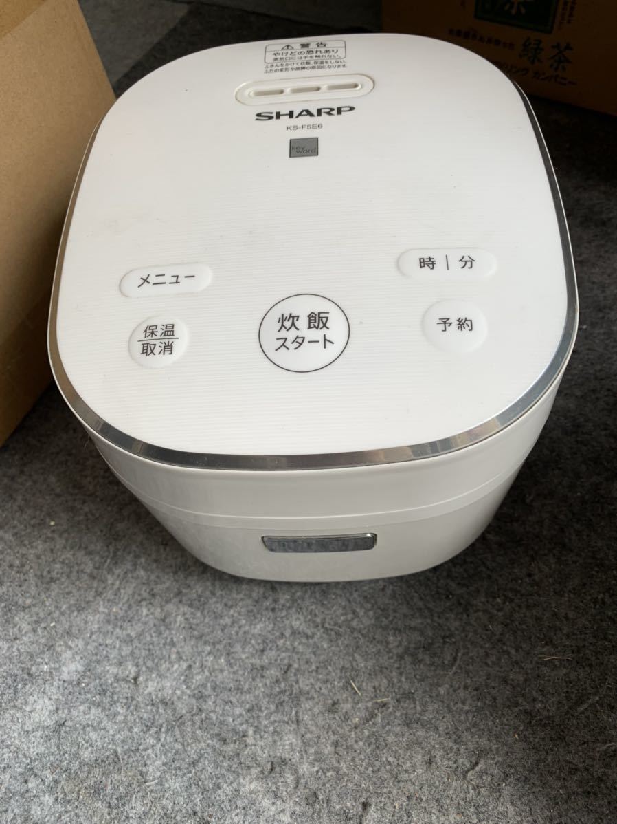 SHARP シャープ 2019年 KS-F5E6 3合炊き ジャー炊飯器 product details | Yahoo! Auctions  Japan proxy bidding and shopping service | FROM JAPAN