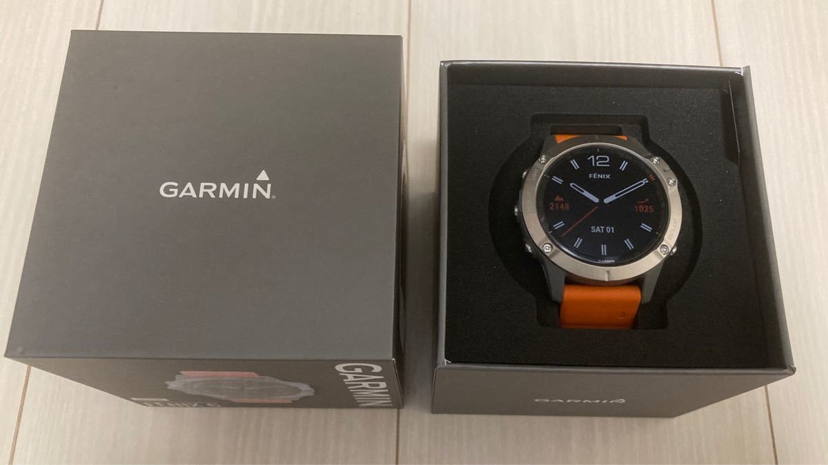 GARMIN(ガーミン) fenix 6 Sapphire Black 音楽再生機能 マルチスポーツ型GPSウォッチ