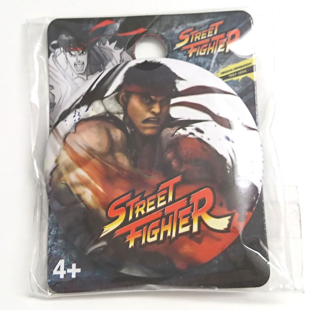 Street Fighter ( Street Fighter ) Ryu (ryuu) Single Button Pin жестяная банка значок 