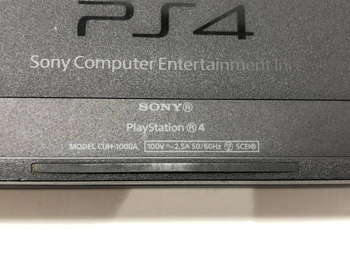 071　B） PlayStation4　PS4　本体のみ　ブラック　中古　【ジャンク】_画像3