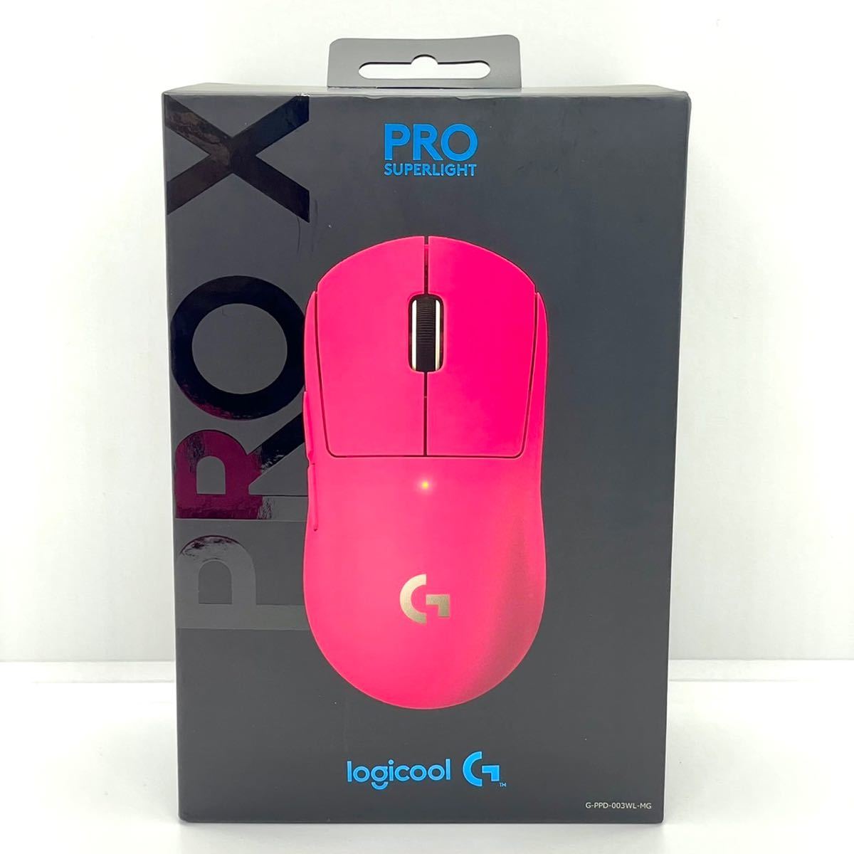 Logicool G PRO X SUPERLIGHT ワイヤレス ゲーミング マウス マゼンタ ピンク