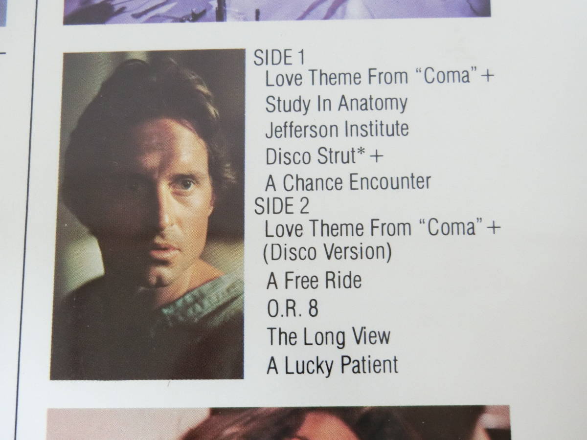映画 コーマ LPレコード オリジナル・サウンドトラック サントラ US盤 MG-1-5403 ジェリー・ゴールドスミス マイケル・クライトンの画像6