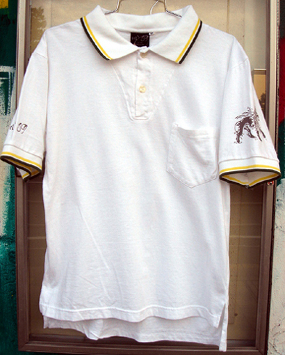 Jamaican Line Polo Shirts ジャマイカ・ライン ポロシャツ レゲエ L_画像3