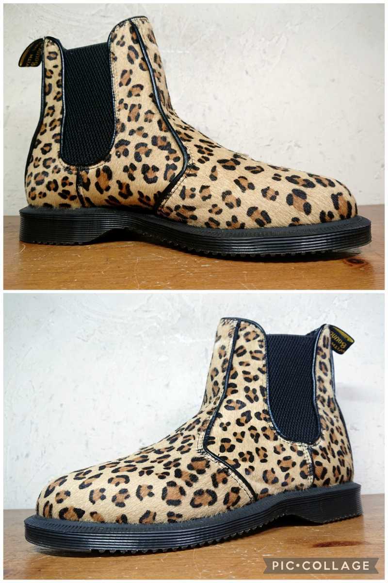 1 2回使用程度/送料無】Dr Martens/ドクターマーチン FLORA HAIR ON