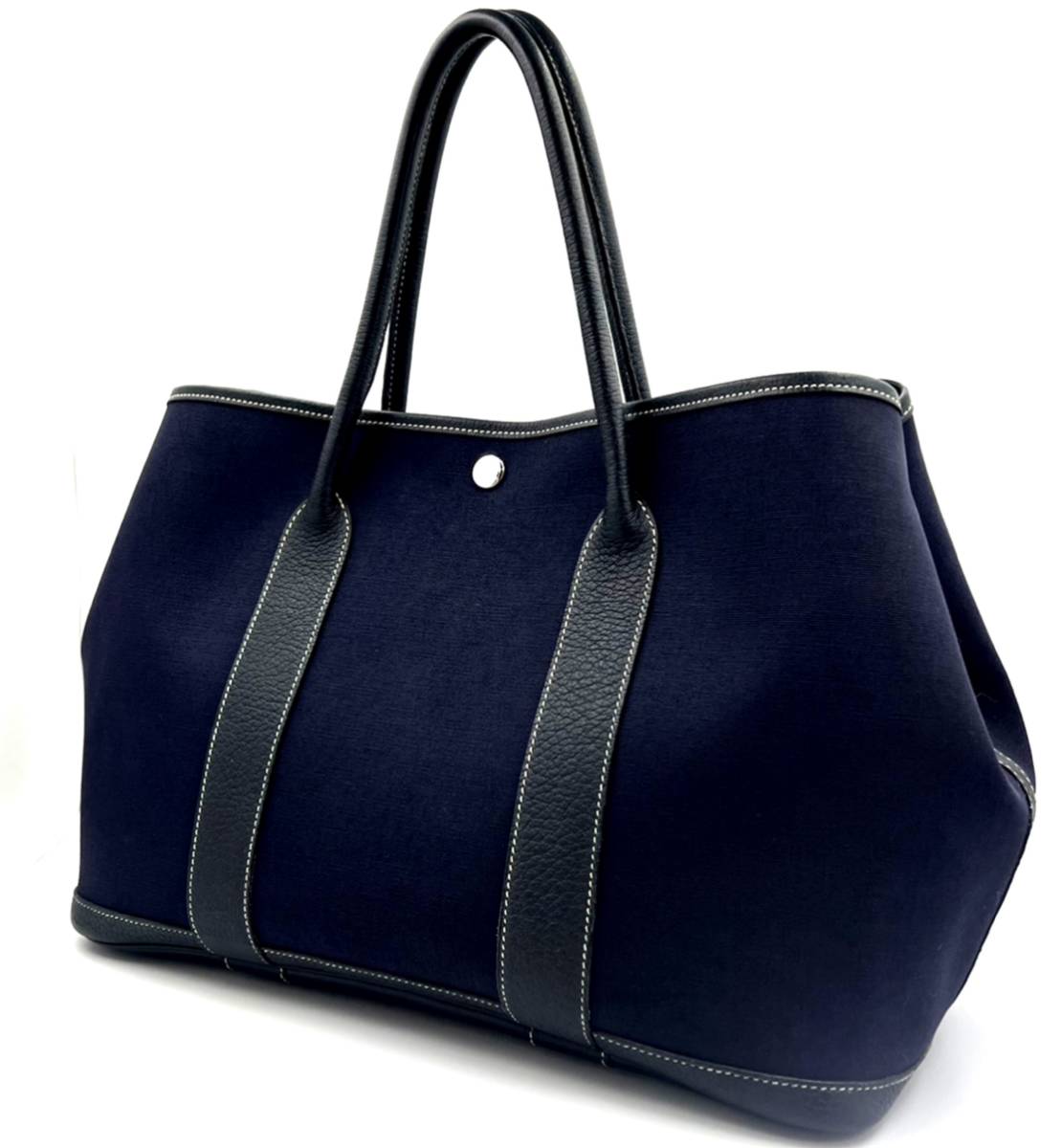 HERMES エルメス トートバッグ ガーデンパーティPM ハンドバッグ