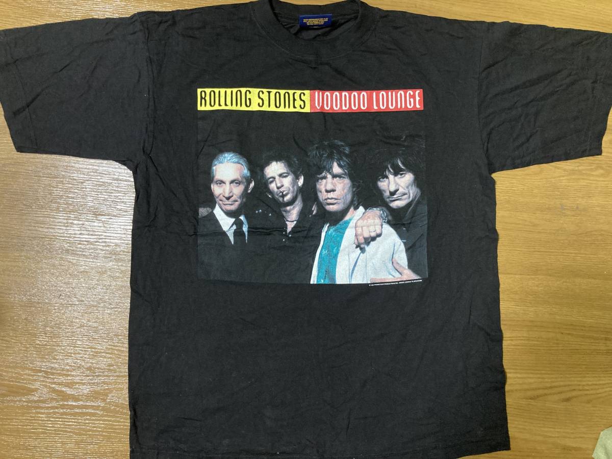 90s ビンテージロックTシャツ ROLLING STONES ローリングストーンズ 95