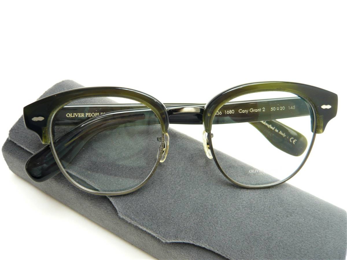 Новая/редкая модель Oliver People очки OV5436 1680-50 Cary Grant 2 рама Oliver Peoples Pooples в последний раз с обычным случаем