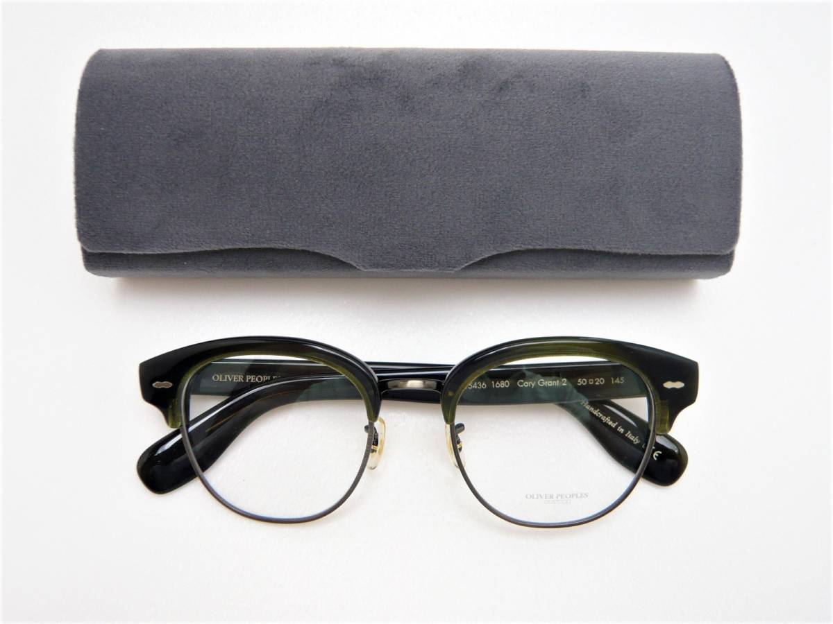 新品/希少モデル オリバーピープルズ メガネ OV5436 1680-50 CARY GRANT 2 フレーム OLIVER PEOPLES 正規品 専用ケース付 ラスト1本 _画像3