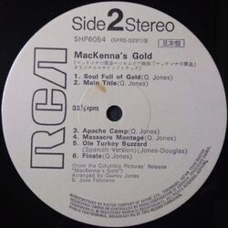 O.S.T. / MACKENNA'S GOLD (LP)_画像4