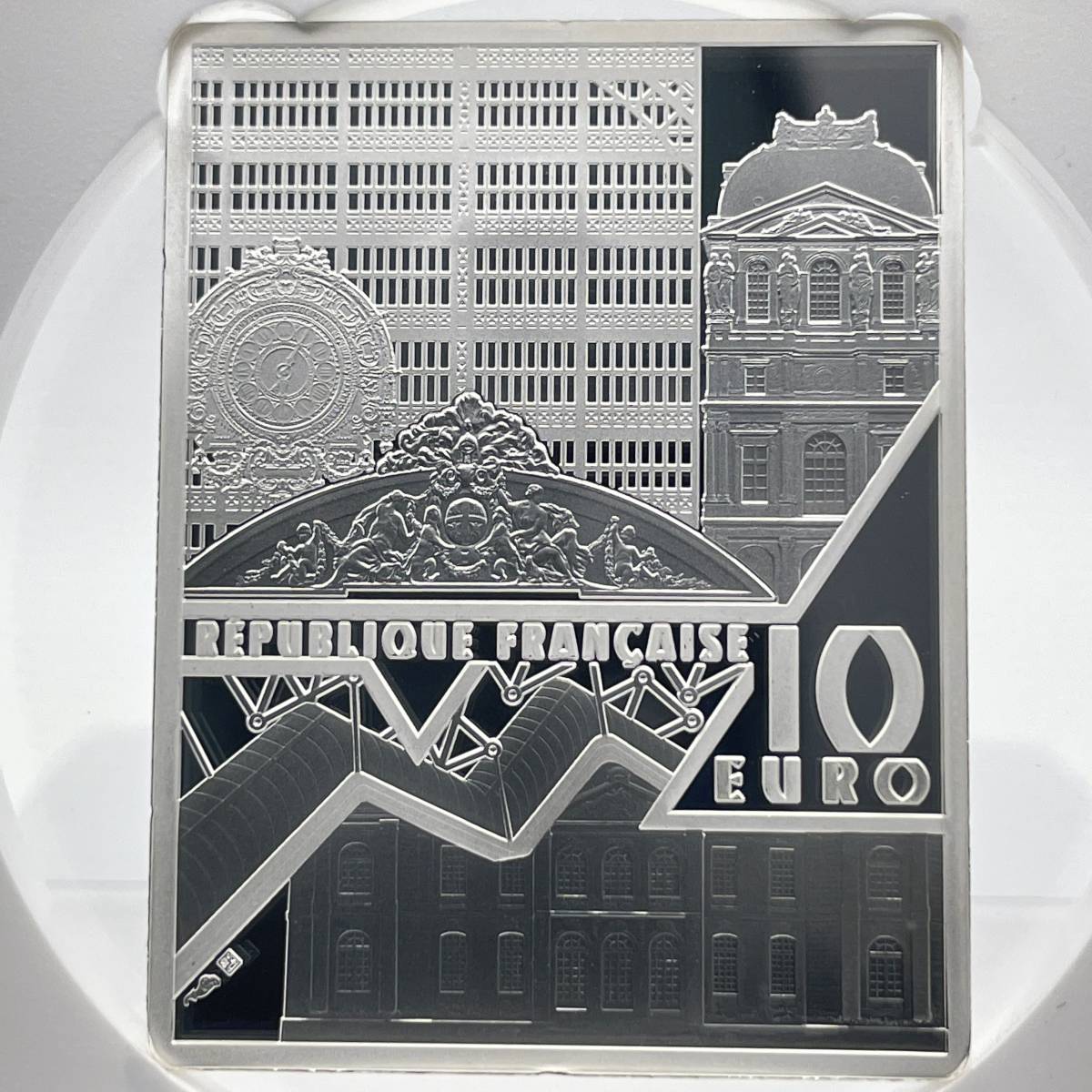 NGC社最高鑑定☆2021年フランス銀貨☆フェルメール作「真珠の耳飾りの