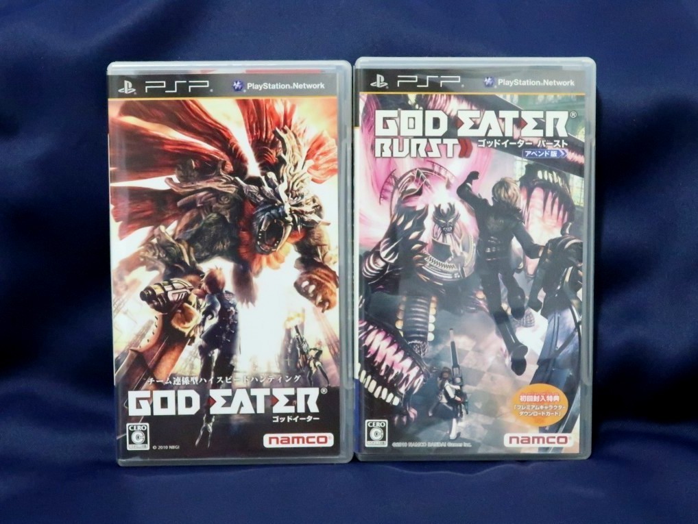 【PSP】GOD EATER・GOD EATER BURST セット【ゴッドイーター】