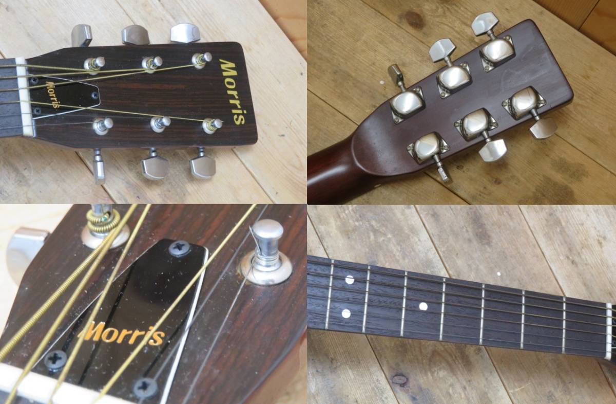 直販本物 モーリス　アコースティックギター　W-15　カバー付き アコースティックギター