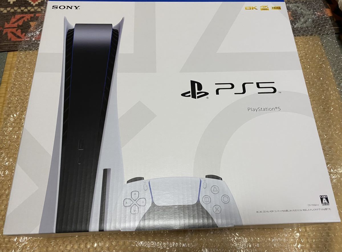 PlayStation5 本体 CFI-1100A01 SONY ソニー　プレステ ps5【新品】_画像3