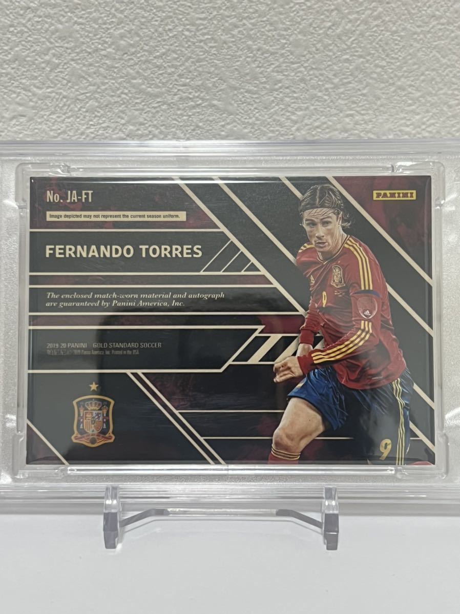Fernando torres フェルナンド トーレス 直筆サイン PSA 鑑定 パッチ
