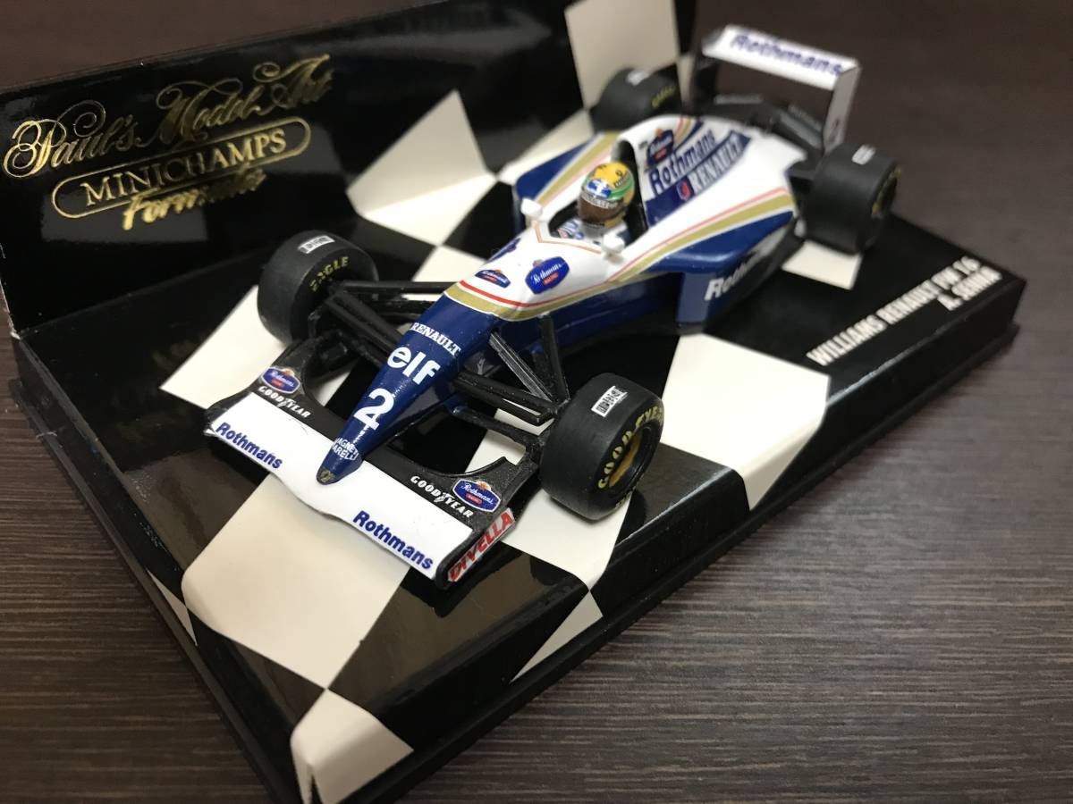 1/43 MINICHAMPS 【タバコ】 ウィリアムズ・ルノー FW16 #2 A.セナ