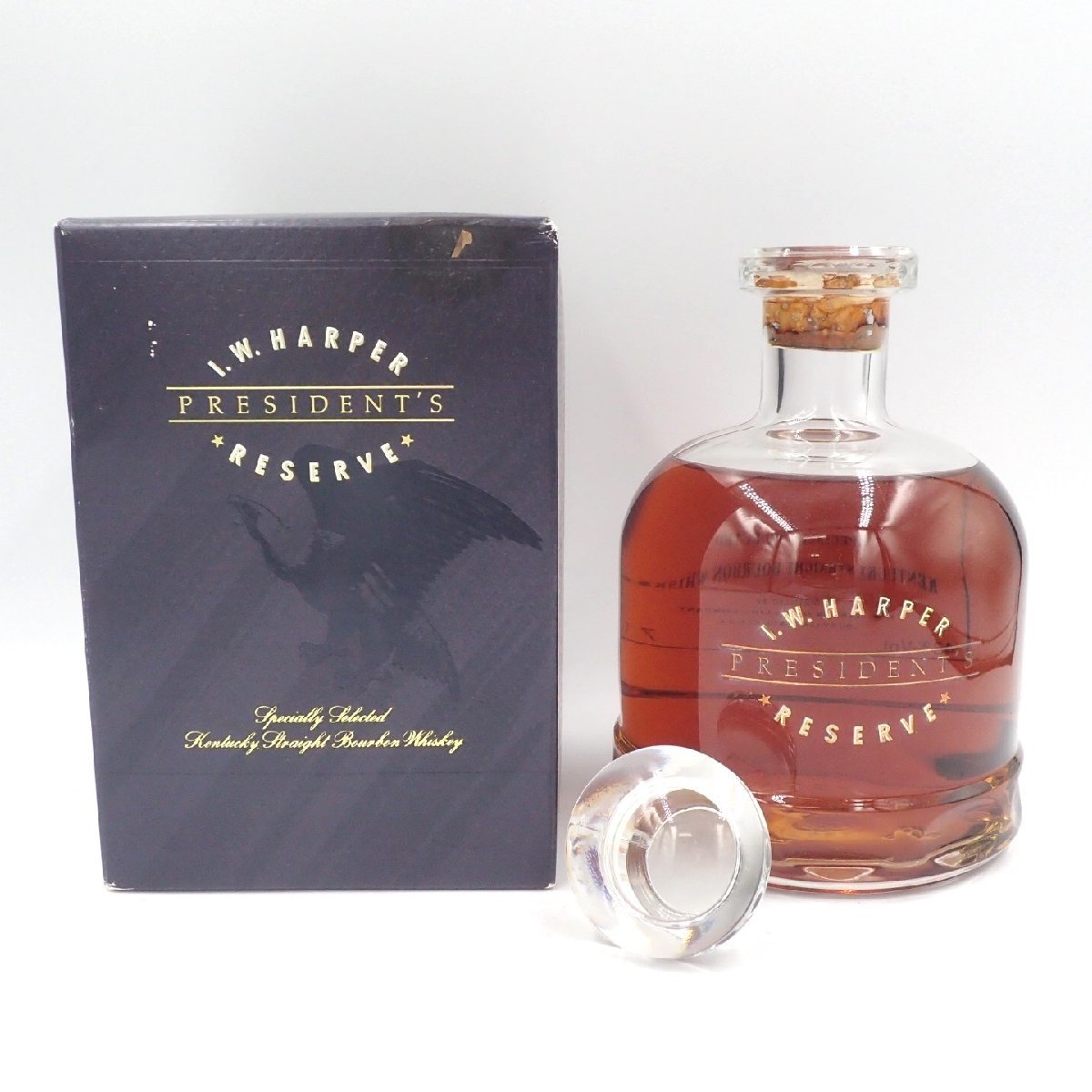 未開栓☆I.W.ハーパー プレジデント リザーブ 750ml 43% I.W.HARPER