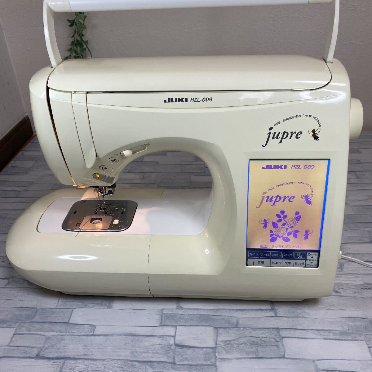 JUKI ジューキ hzl-009 フットコントローラ付 刺繍機 コンピューター