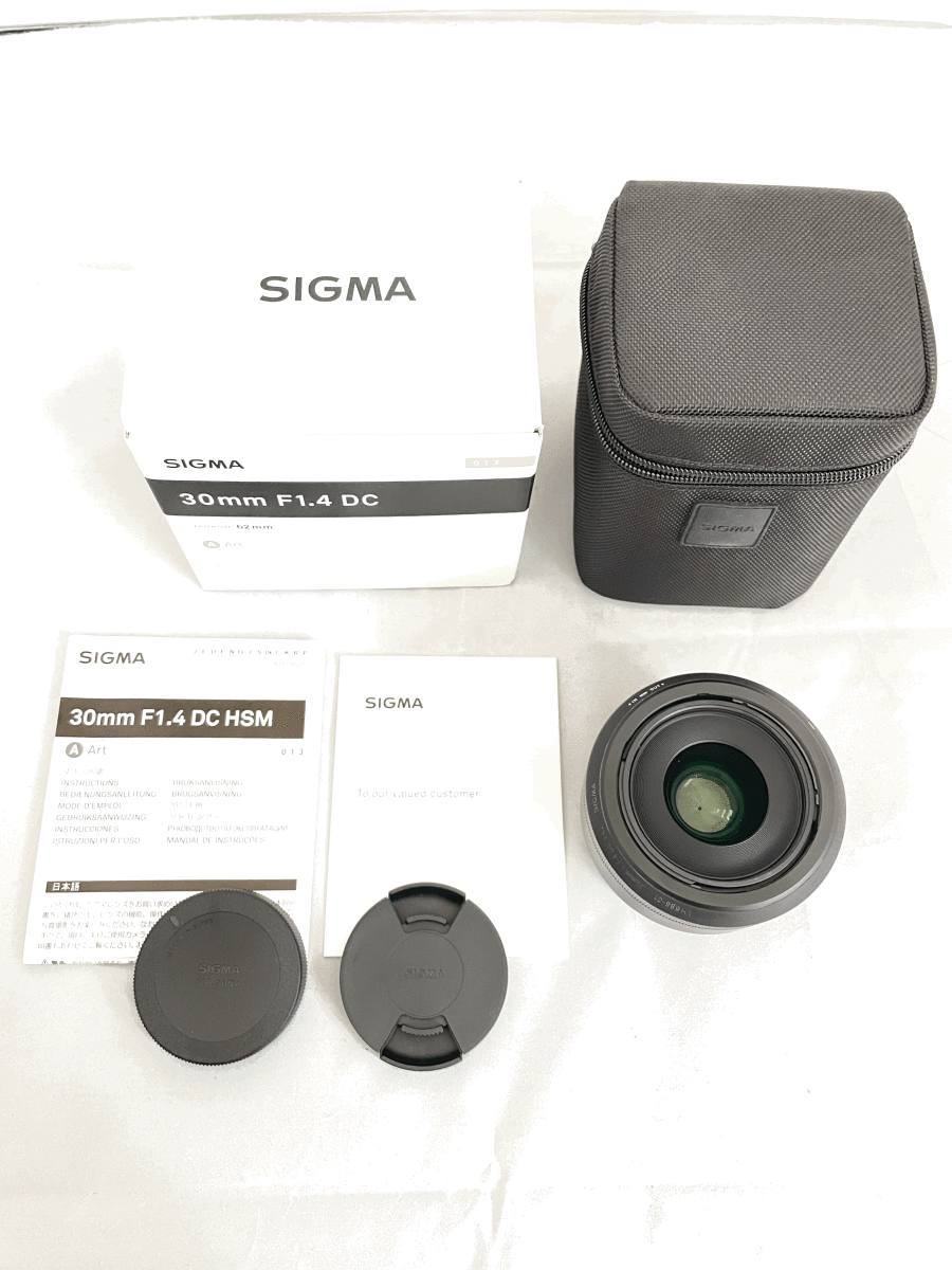 ◇ほぼ新品◇SIGMA シグマ 30mm F1.4 DC HSM Art for SONY ソニー 元箱