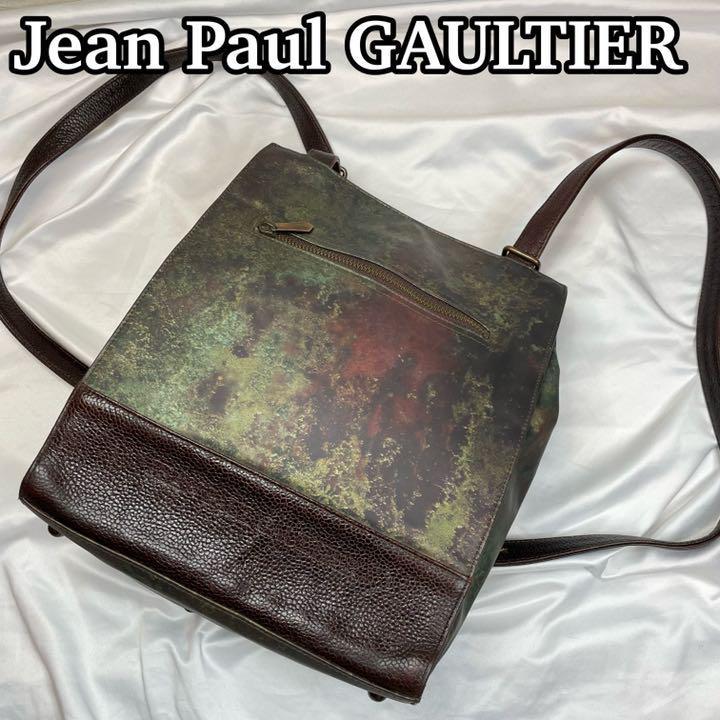 Jean Paul GAULTIER ジャンポールゴルチエ 玉虫色 おしゃれ通販 www.m