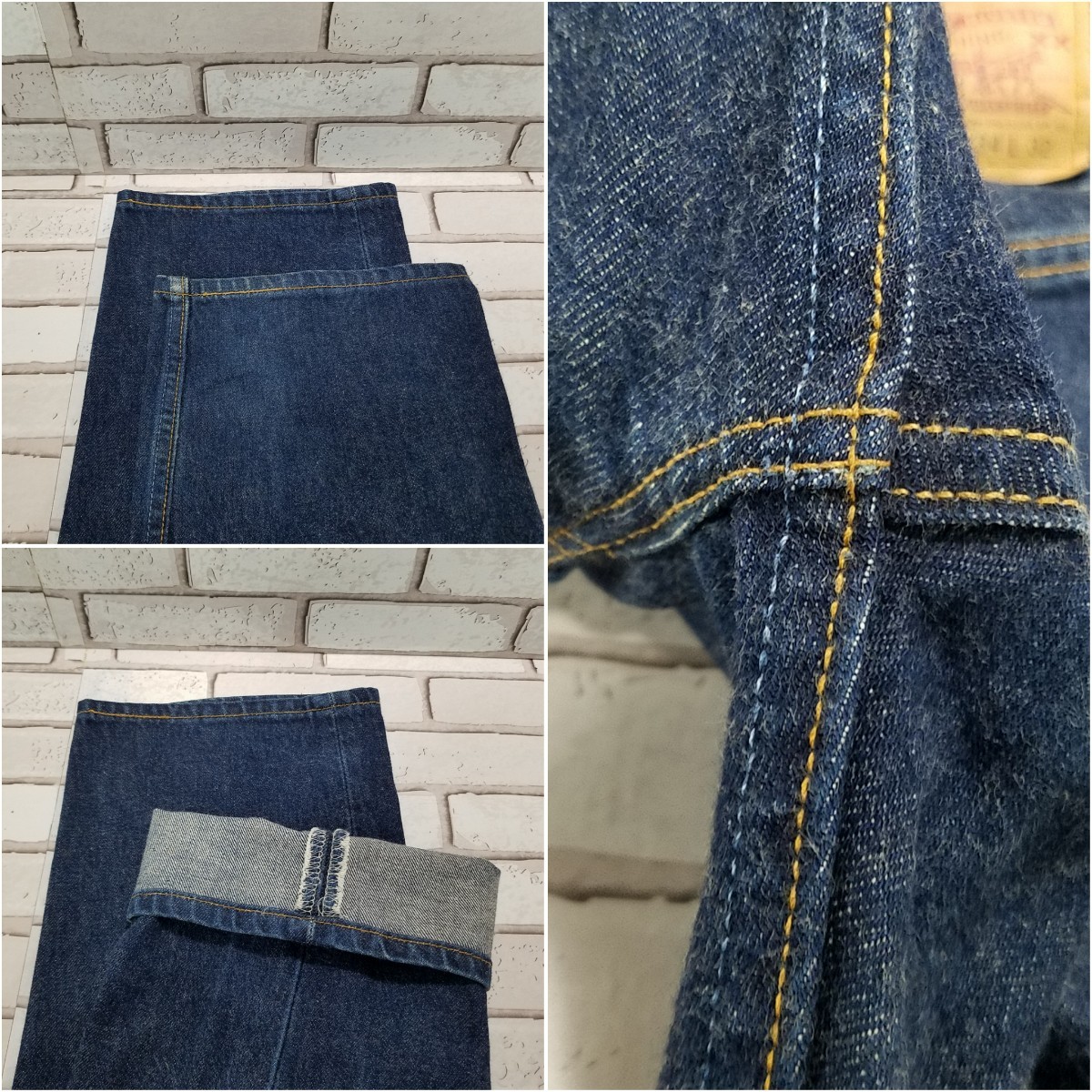 濃紺】Levi''s リーバイス501 デニムパンツ USA製 ヴィンテージ 濃紺】Levi''s リーバイス501 デニムパンツ USA製 ヴィンテージ