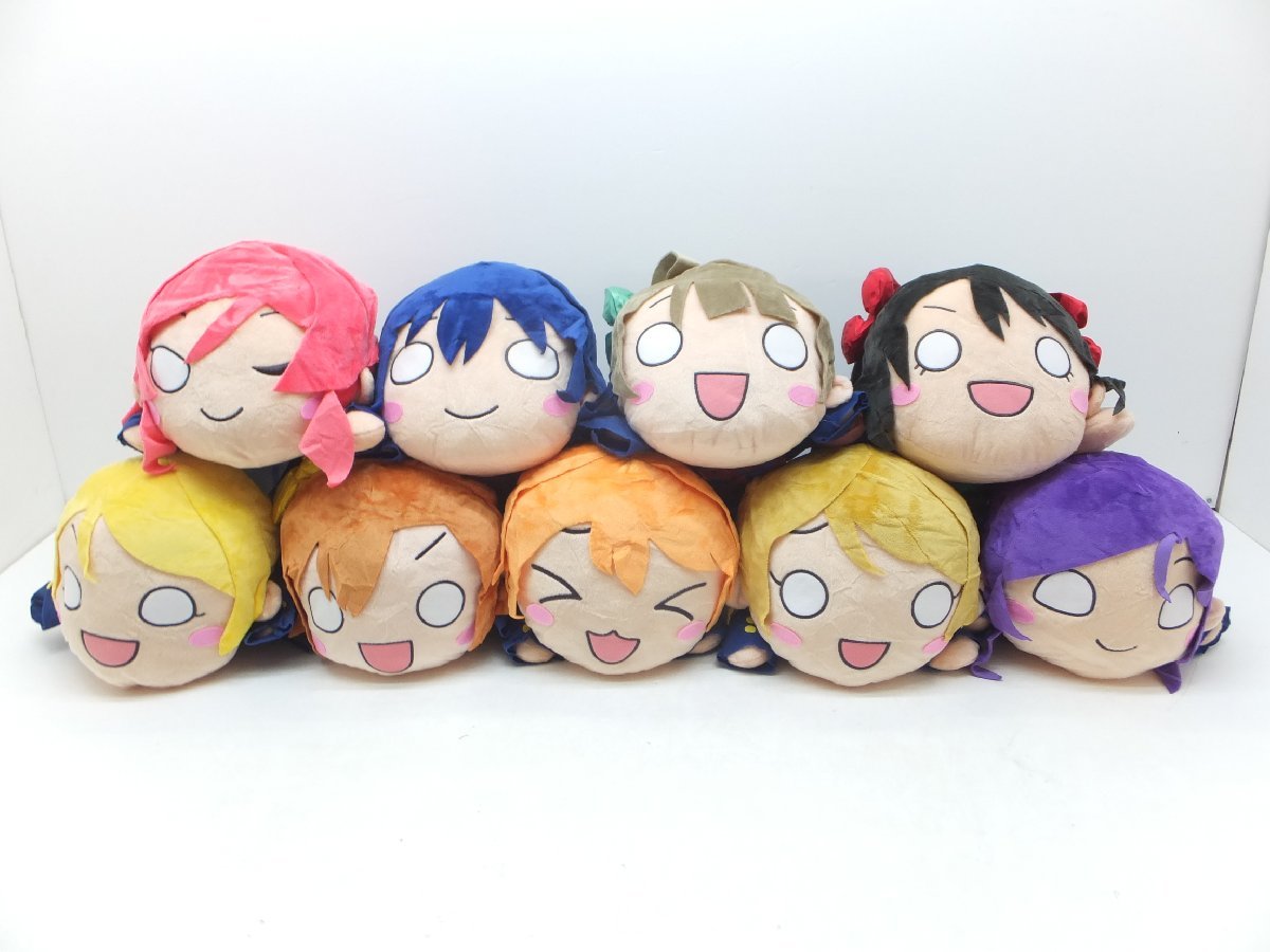 32SA○#1 ラブライブ! メガジャンボ寝そべりぬいぐるみ 1年生 2年生 3