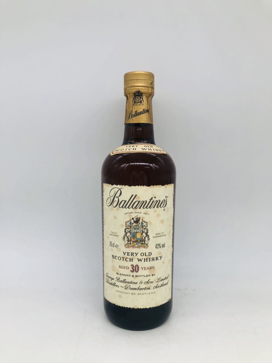 未開栓】Ballantine's バランタイン 30年 ベリーレア スコッチ