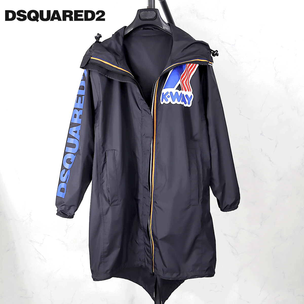 ⭐️美品⭐️DSQUARED2⭐️ICON⭐️ナイロン フーデッド ウインド