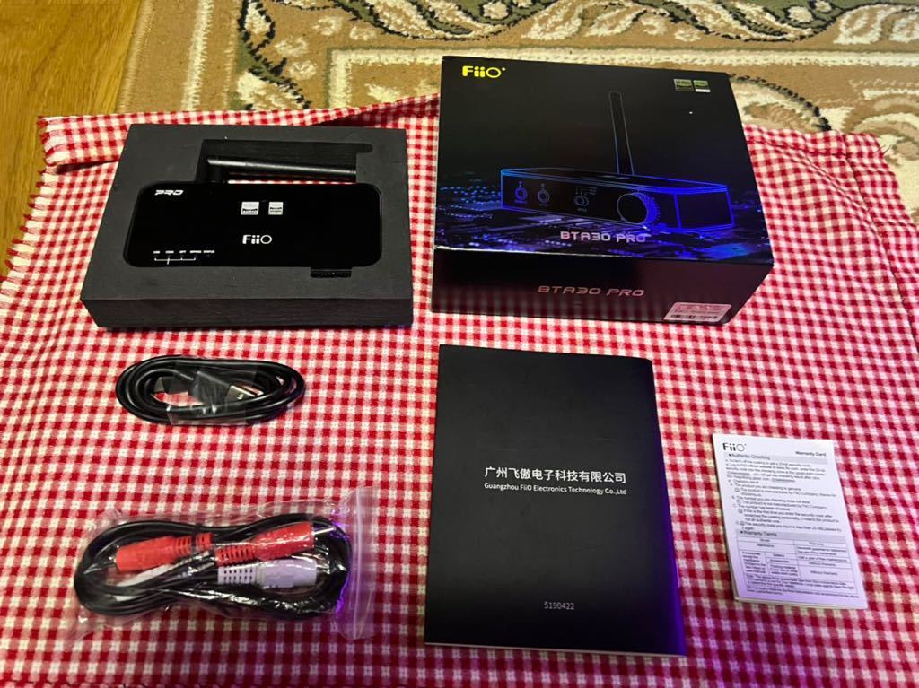 送料無料】Bluetoothレシーバー&トランスミッター FiiO BTA30 Pro