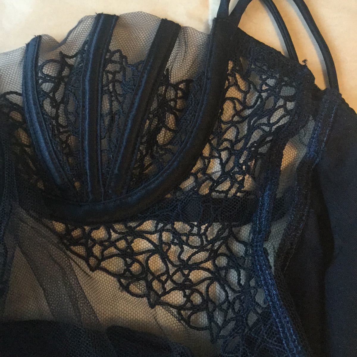 LA PERLA レースボディスーツ ラペルラ 2