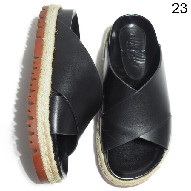 MARNI サンダル 黒 ブラック 36-