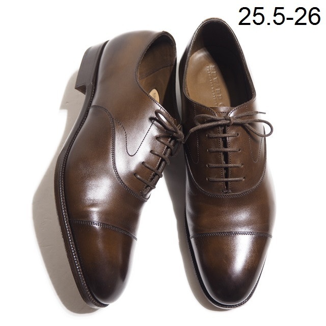 R0452P VEDWARD GREEN Edward Green V new goods CHELSEA Chelsea strut chip shoes C82 dark oak 8/25.5~26cm rb mks