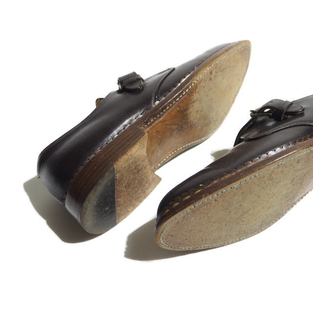 直売お値下 【希少】paraboots パラブーツ シングルモンクシューズ