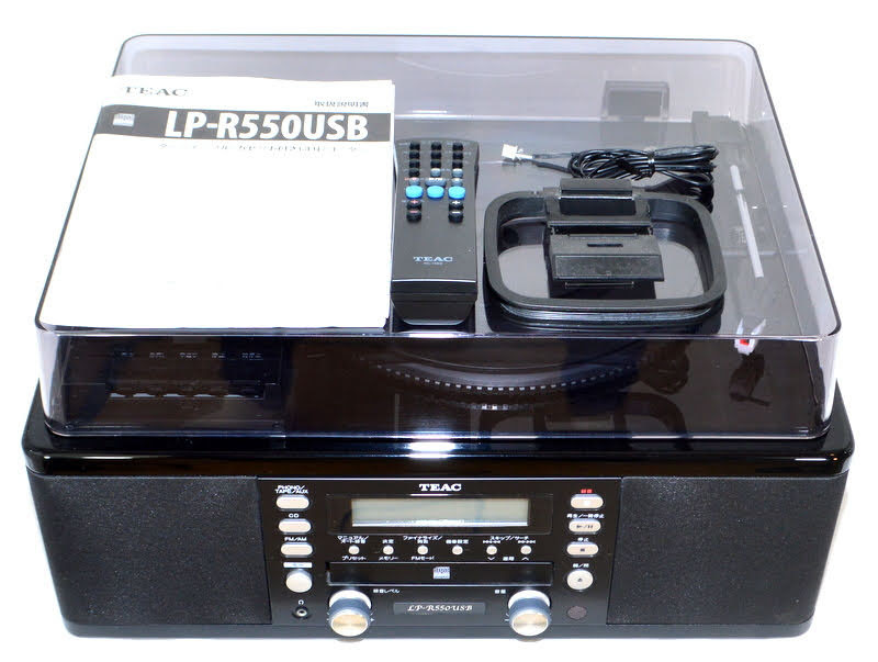 純正リモコン付属】TEAC ティアック LP-R550USB レコードプレーヤー
