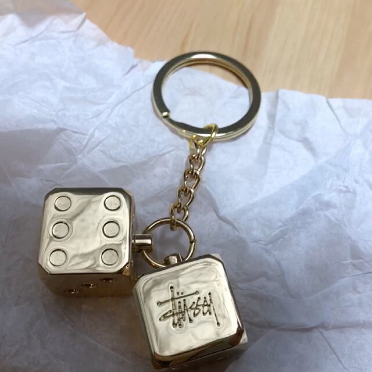 Stussy Metal keychain ステューシー キーホルダー い