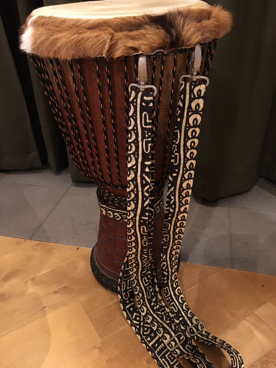 最高品質の nimba djembe コートジボワール 鹿皮 neoclean.com.ar
