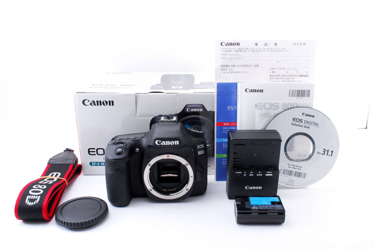 35966円 2021年レディースファッション福袋 ボディのみ Canon EOS80D 一眼レフカメラ