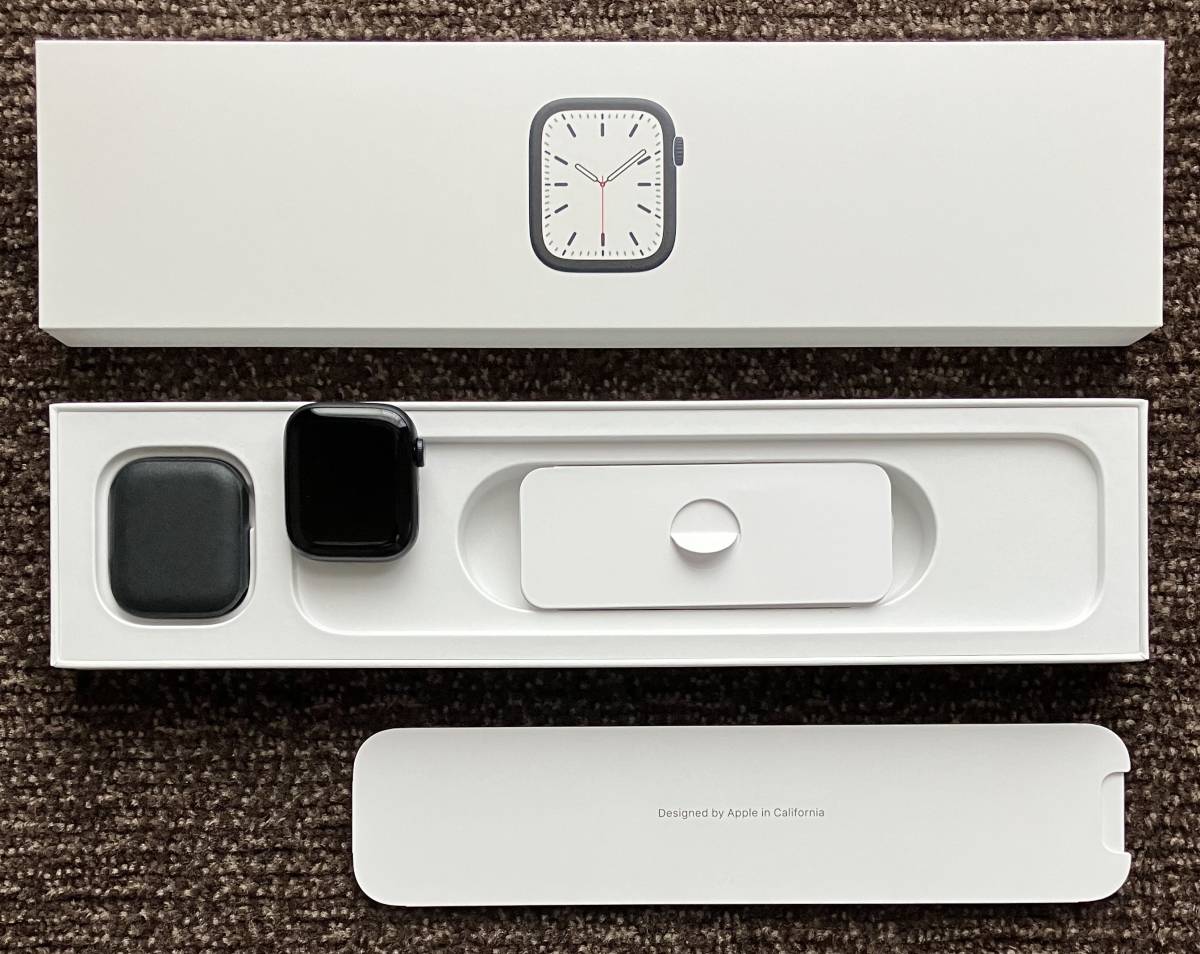 Apple Watch Series 7 GPSモデル 41mm ミッドナイトアルミニウムケース