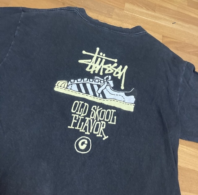 初期黒タグ】“WORLD TRIBE” OLD STUSSY USA製 80s-