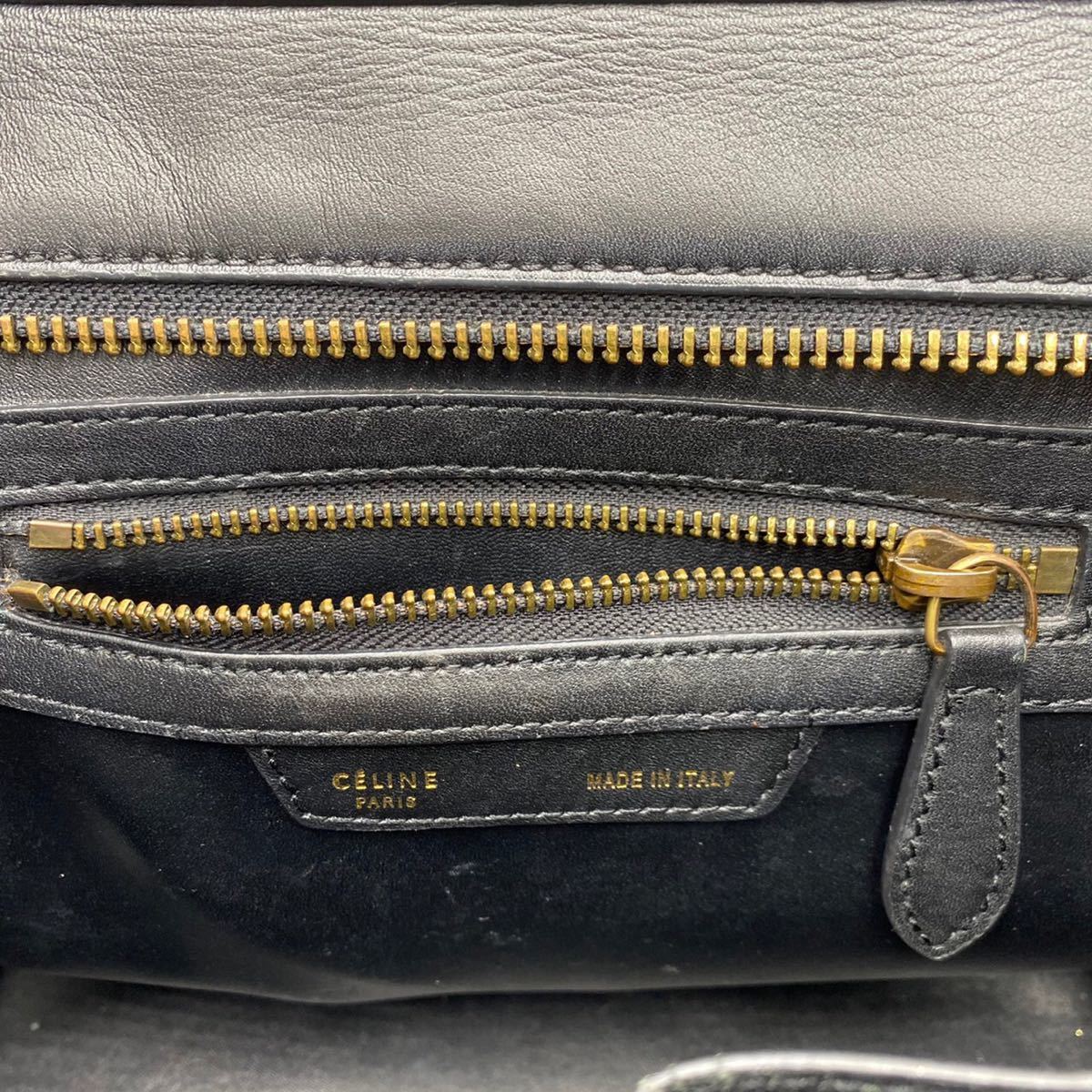 1円【最高級の品格】セリーヌ CELINE ラゲージ ハンドバッグ トート