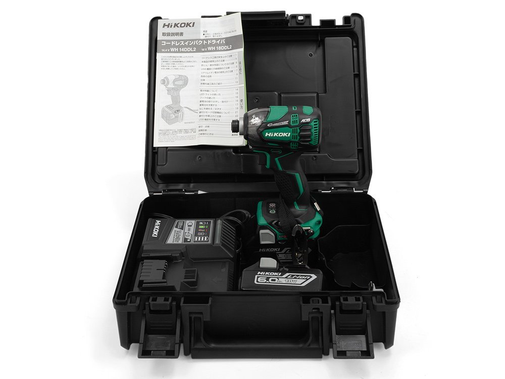 未使用】日立工機 18V コードレスインパクトドライバ WH18DDL2 (2LYPK