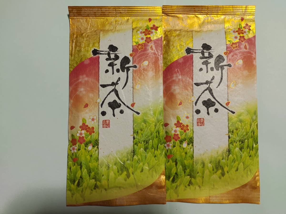 送料込み 静岡茶園 煎茶 深蒸し茶 100g x 2パック（２）_画像1